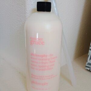 🩷🌞🏖️PHILOSOPHY SUMMER GRACE 3-IN-1 SHOWER GEL, BUBBLE BATH JUMBO SIZE